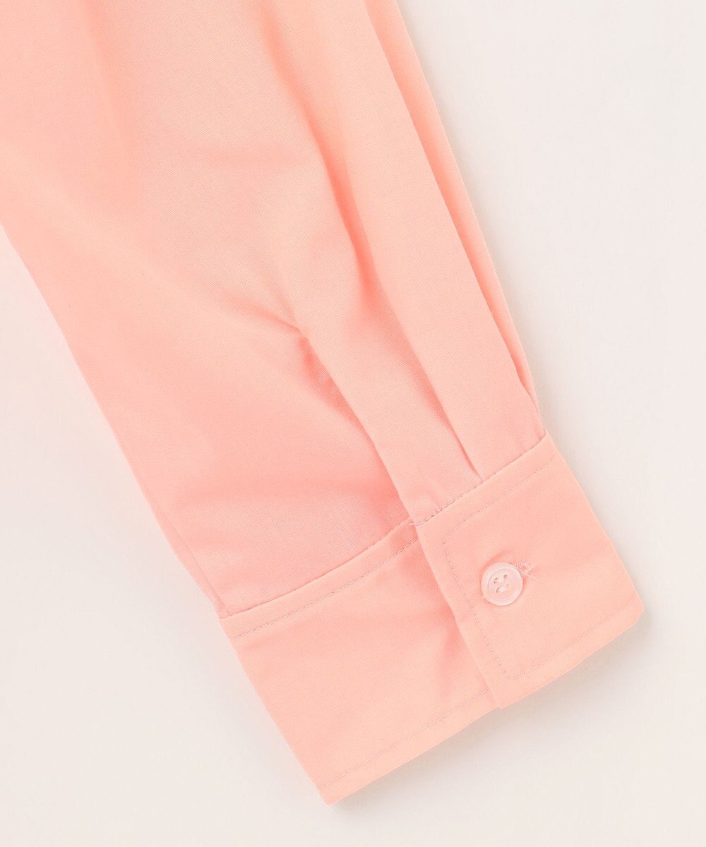 Feroux 【洗える】ショート丈ドロスト シャツ 