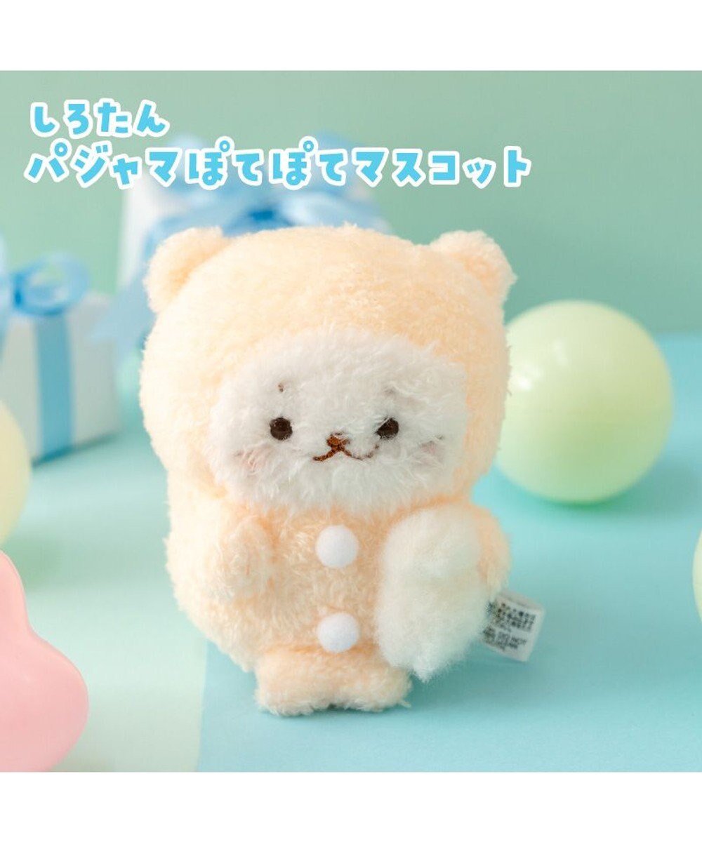 Mother garden しろたん パジャマぽてぽてマスコット 《しろたん》 単品 