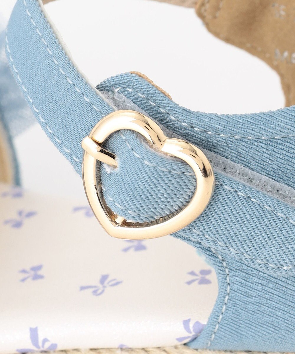 ANY KIDS チュールフリル サンダル 