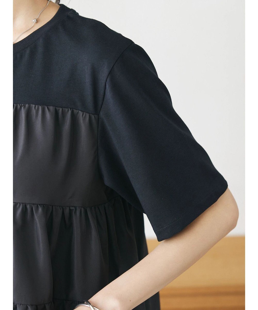 CRAFT STANDARD BOUTIQUE 異素材ティアードカットチュニック 