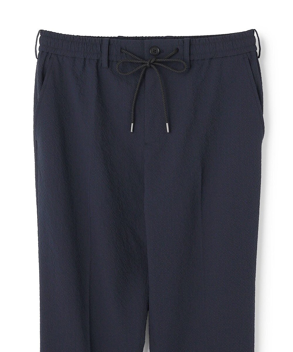 JOSEPH HOMME 【WEB・一部店舗限定】 エアーグリットサッカーストレッチ　ドロスト付テーパードパンツ / PEGG CONVERTIBLE 