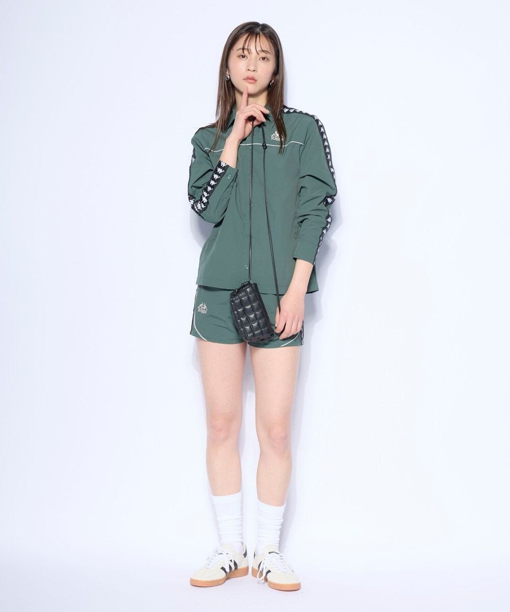 OP／FILA 【Kappa】バンダテープ ウーブンシャツジャケット 