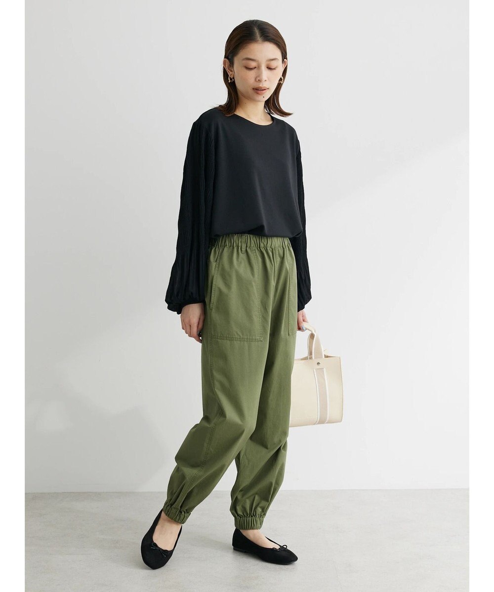 Green Parks マジョリカプリーツプルオーバー 