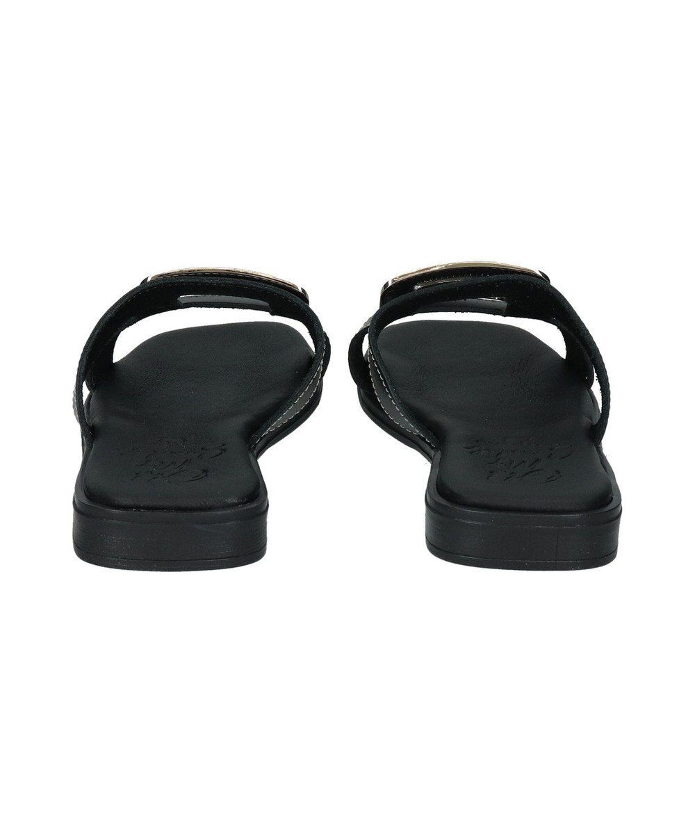 INTER-CHAUSSURES 【Oh my Sandals】メタルバックルフラットサンダル 