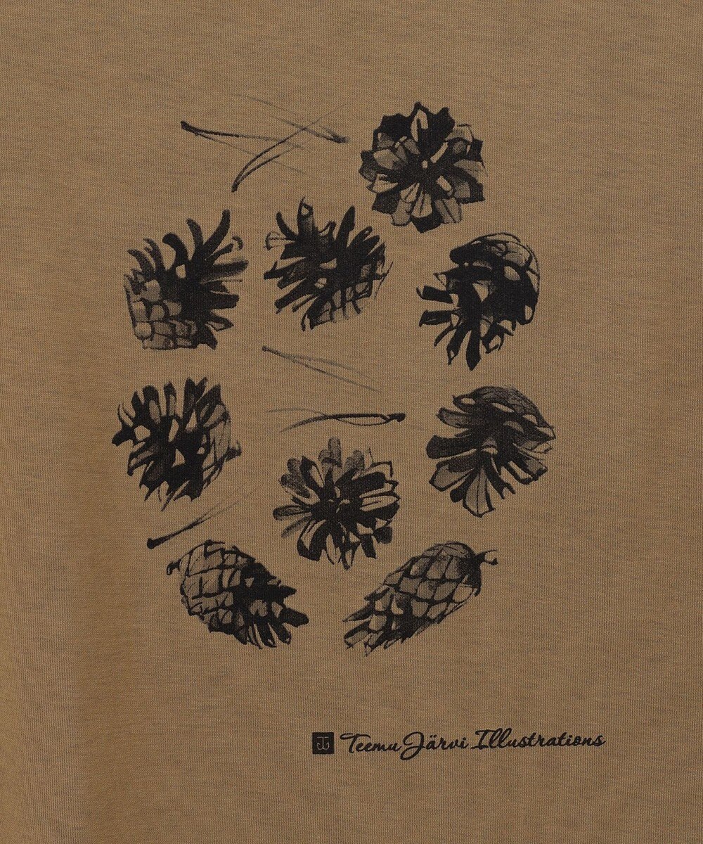 JOSEPH ABBOUD MOUNTAIN 【テーム・ヤルビー コラボ・サスティナブル】ビオグレース天竺 Tシャツ 