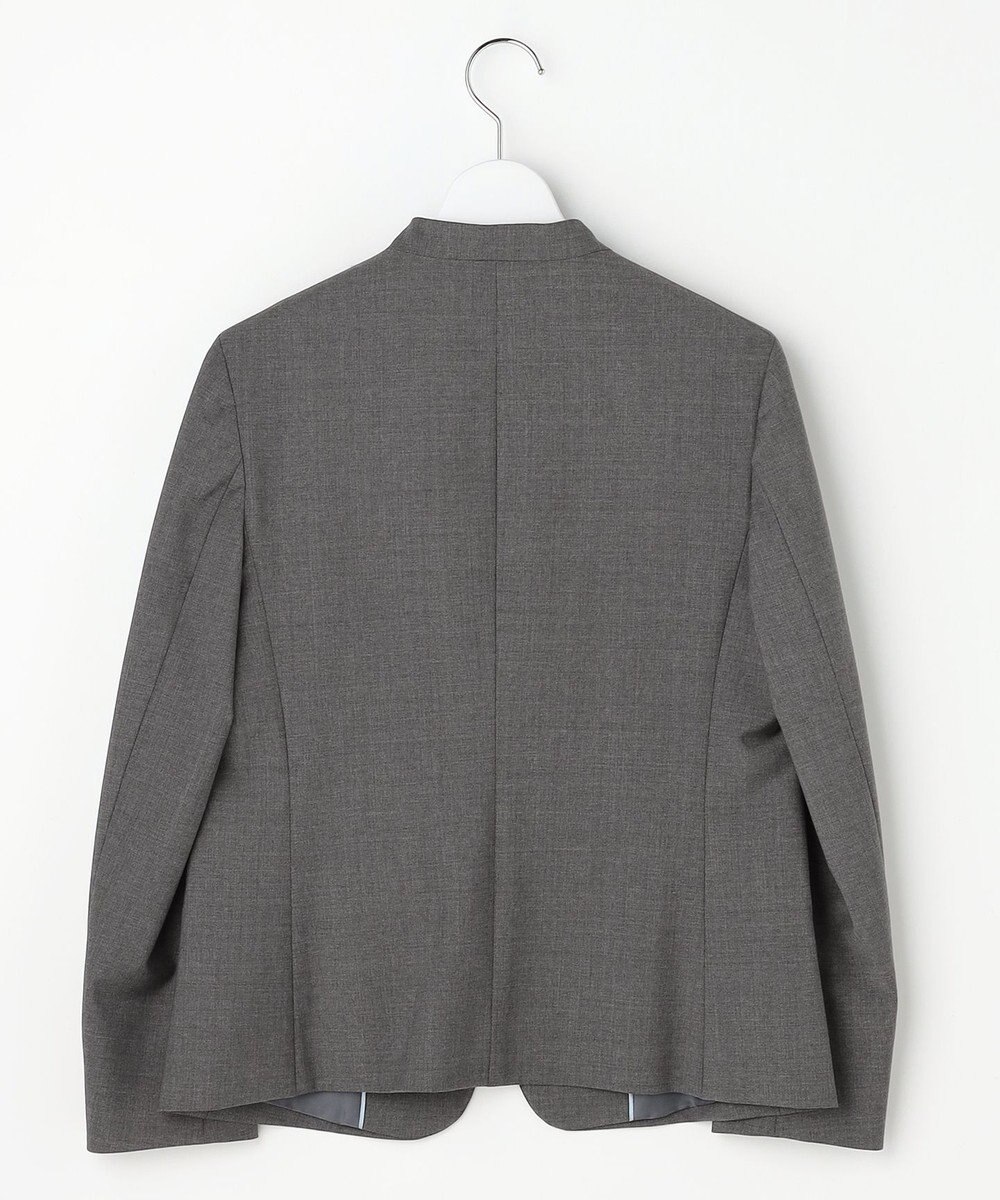 J.PRESS LADIES 【セットアップ対応】BAHARIYE SOLID ノーカラー ジャケット 