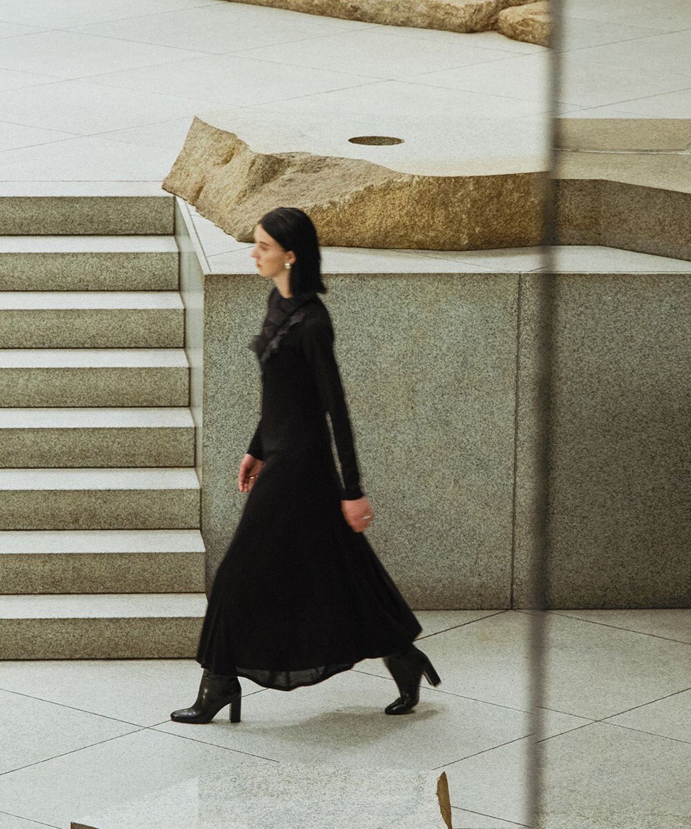 #Newans パーフェクトシルエットニットドレス 