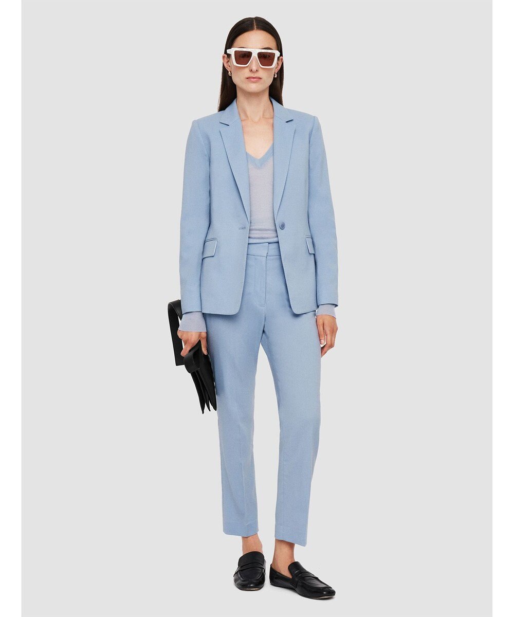 JOSEPH テーラリングクレープ　シングルブレストジャケット 