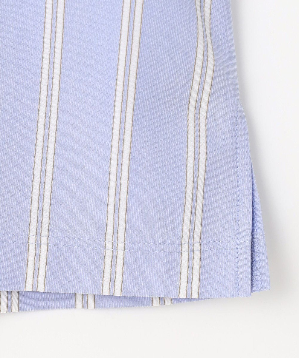 自由区 S 【WEB限定・洗える】ストライプハイゲージジャージー カットソー 