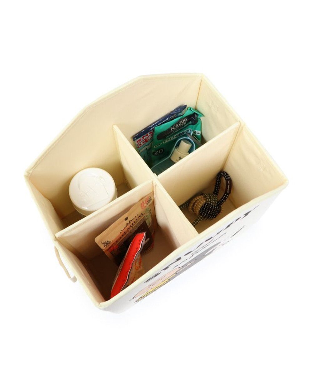 PET PARADISE スヌーピー 赤屋根 収納ボックス 