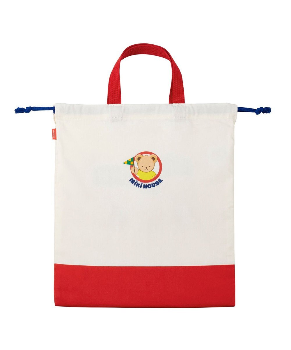 MIKI HOUSE HOT BISCUITS 【ミキハウス】 ミキハウスベア 手紐巾着 