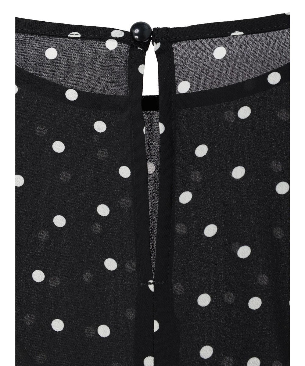 AMERICAN HOLIC ギャザースリーブドットブラウス 