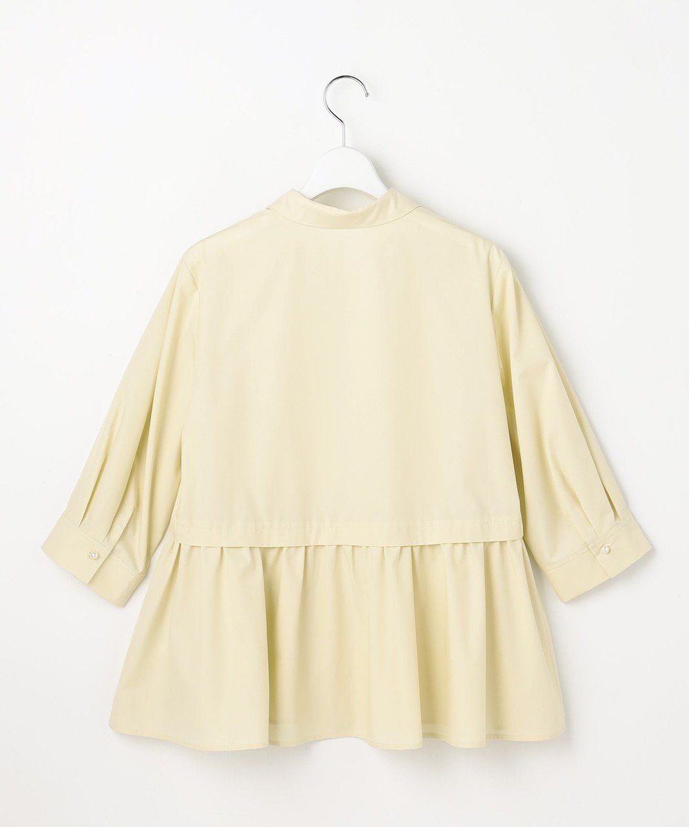 ANY SIS フレアペプラム シャツ 