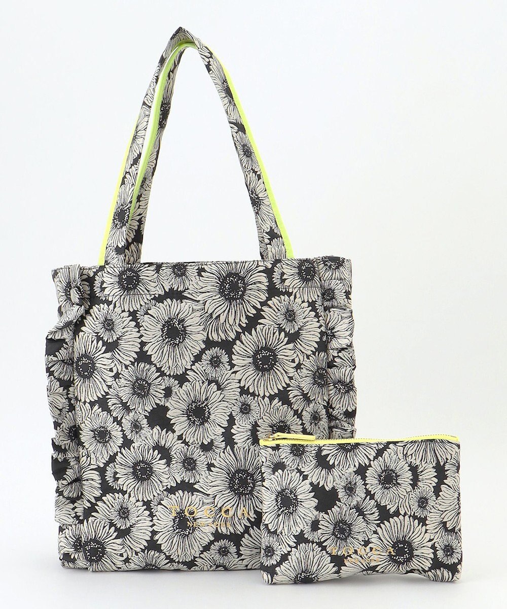 TOCCA 【ヨンア×大人百花×TOCCAコラボカラー有り】PRECIOUS WAVES BAG WITH POUCH ポーチ付きトートバッグ 