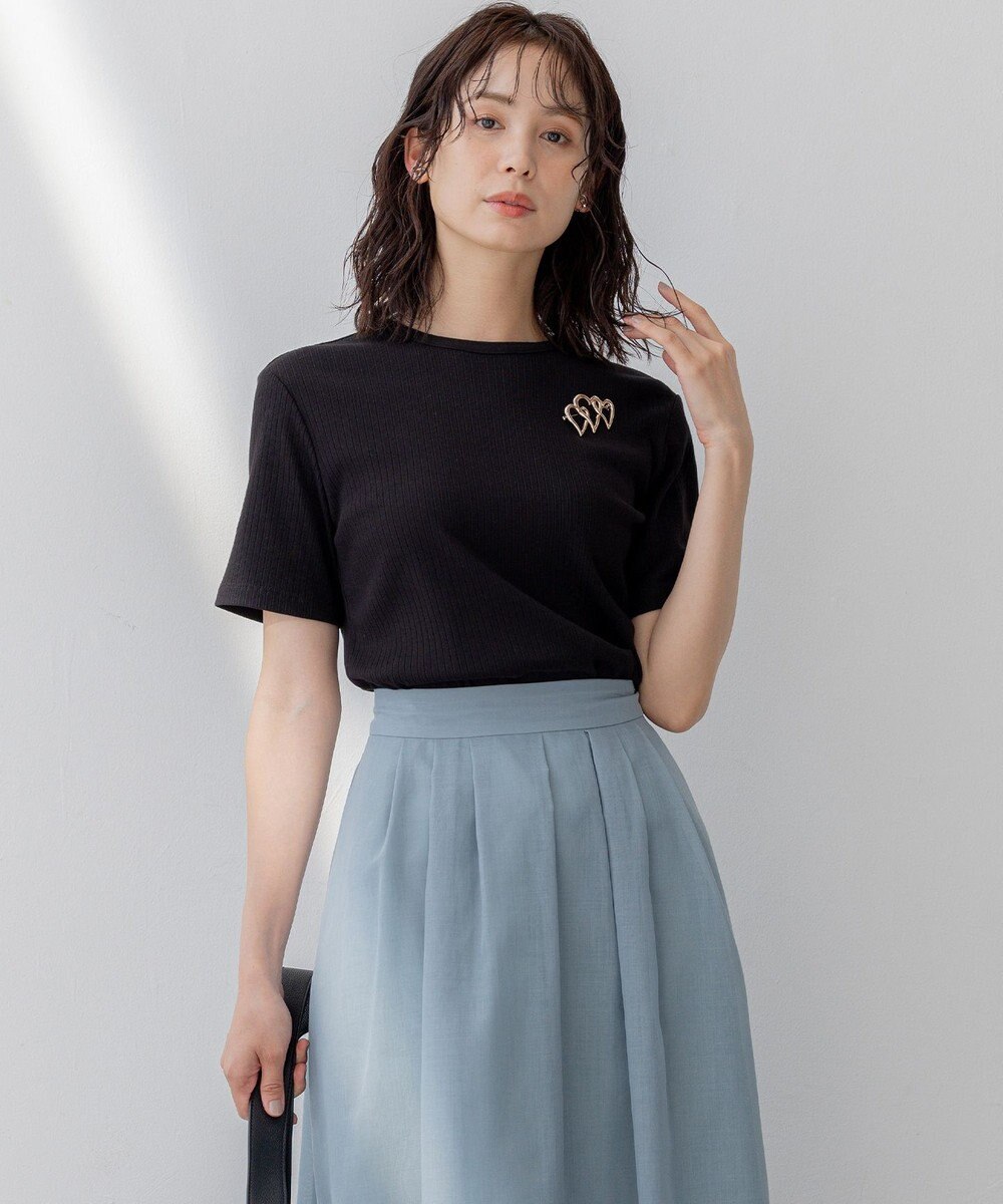 組曲 スリーハート ブローチ 