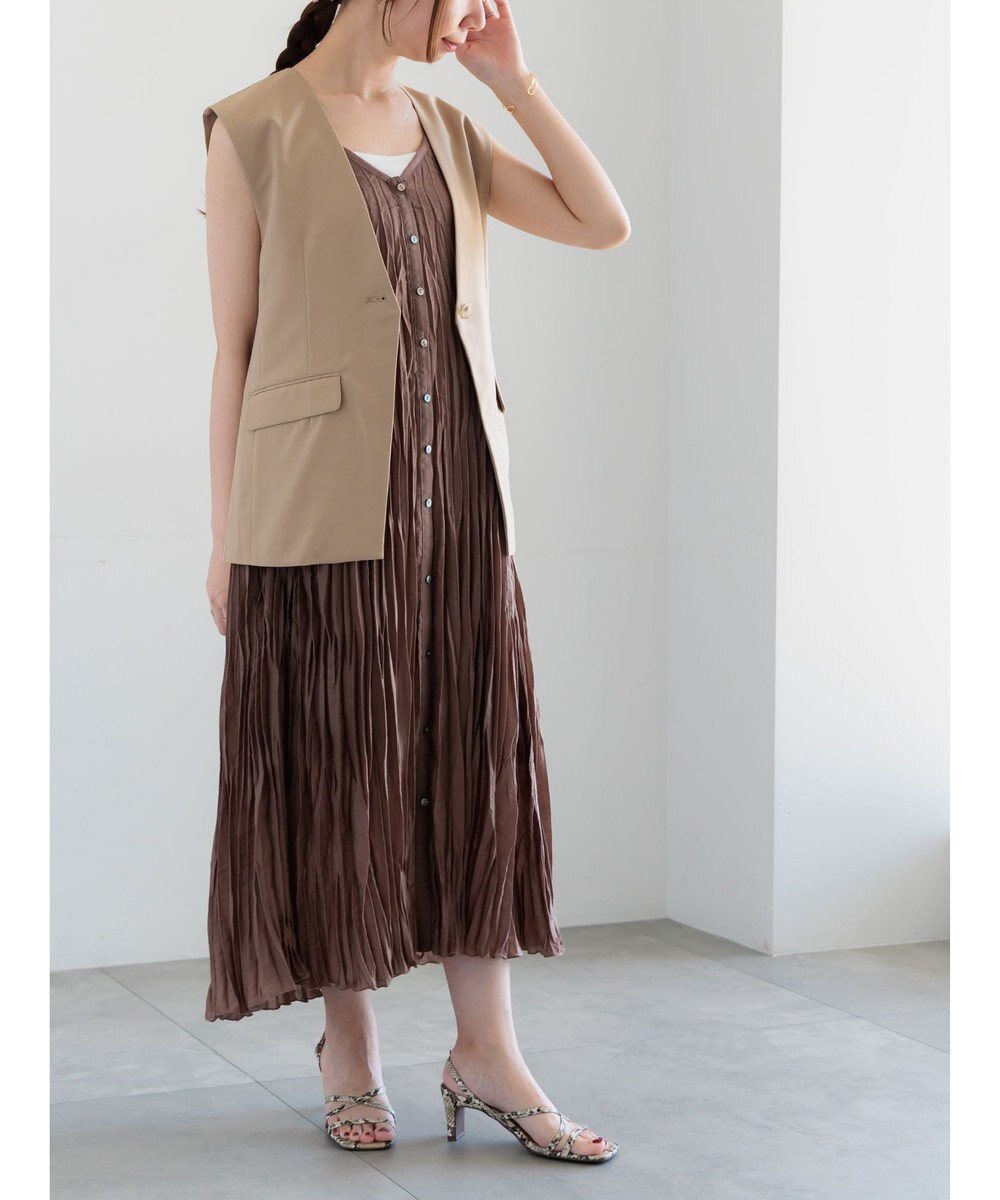 Te chichi 麻調Yカラージレ 