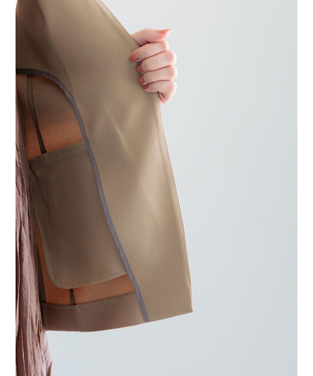 Te chichi 麻調Yカラージレ 