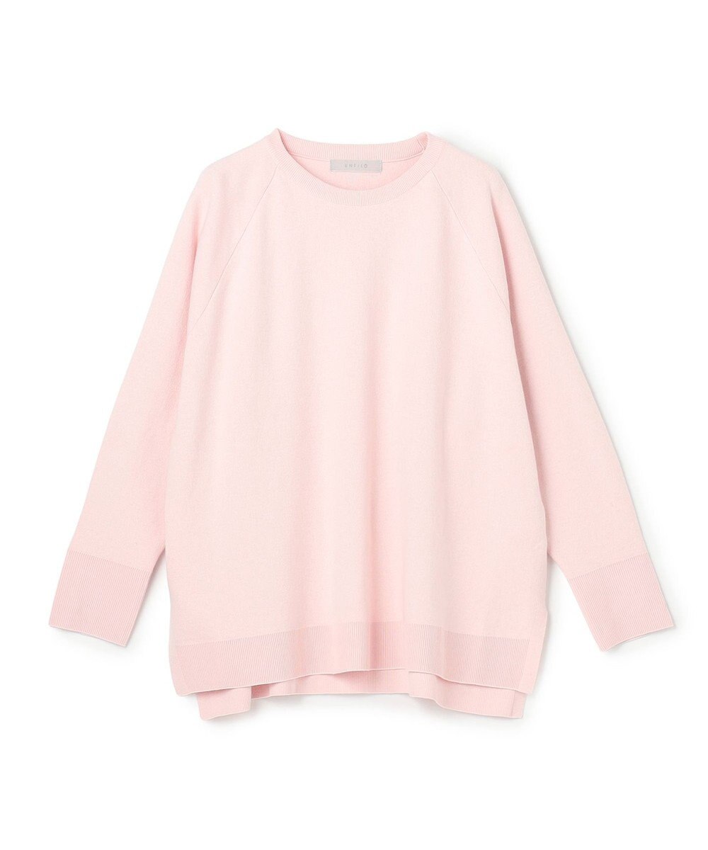 UNFILO コットンカシミヤニット クルーネック 