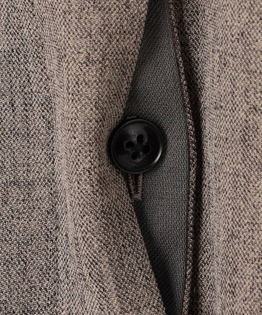 uncrave ウォッシャブルウールライクツイル ドルマンシャツ 