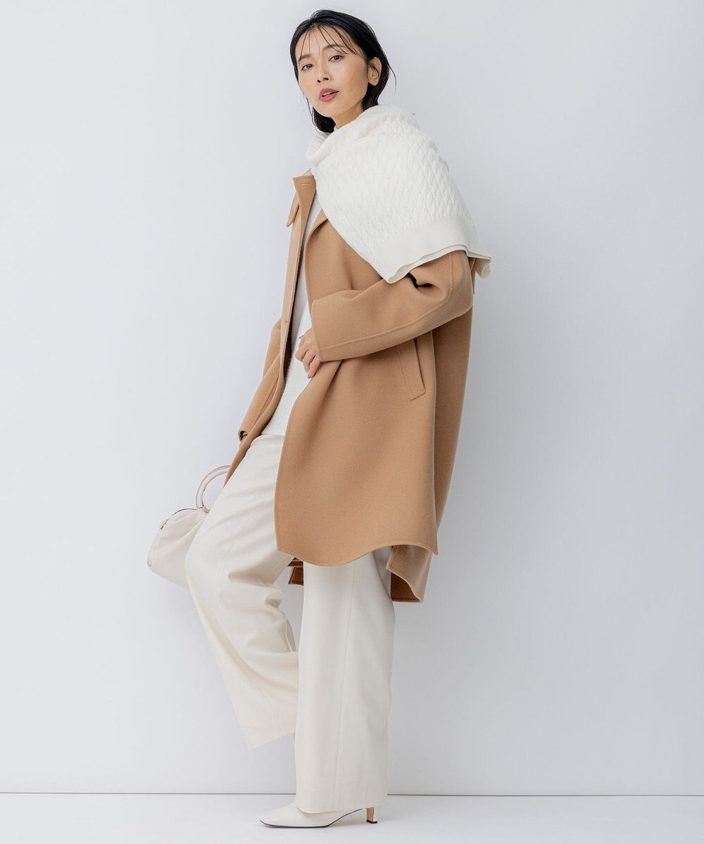 23区 【滝沢眞規子さん着用】ウールリバー  コート 