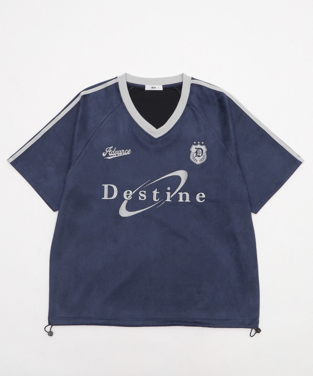 WEGO 【ユニセックス着用ITEM/MLサイズ展開】フェイクスウェードゲームT（SS） 