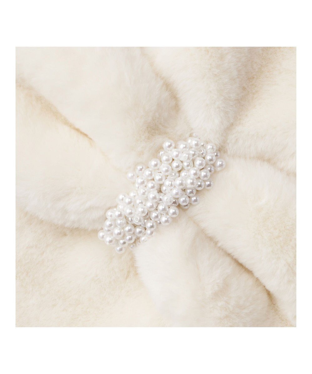 MOONBAT estaa アレンジ ファーマフラー パールループ 