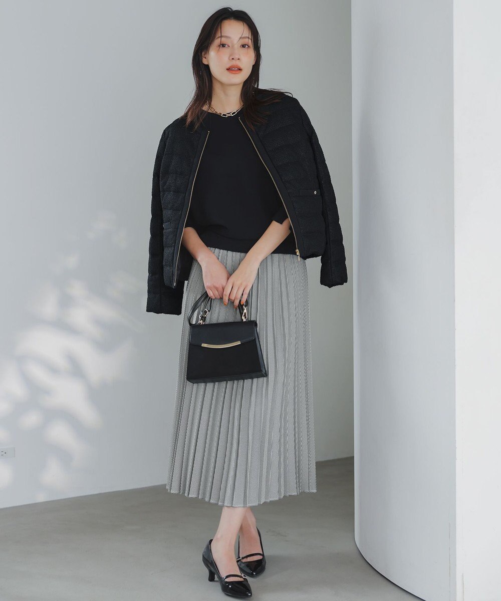 ANY SIS 【23.0~24.0cm】ミニストーンバックル パンプス 