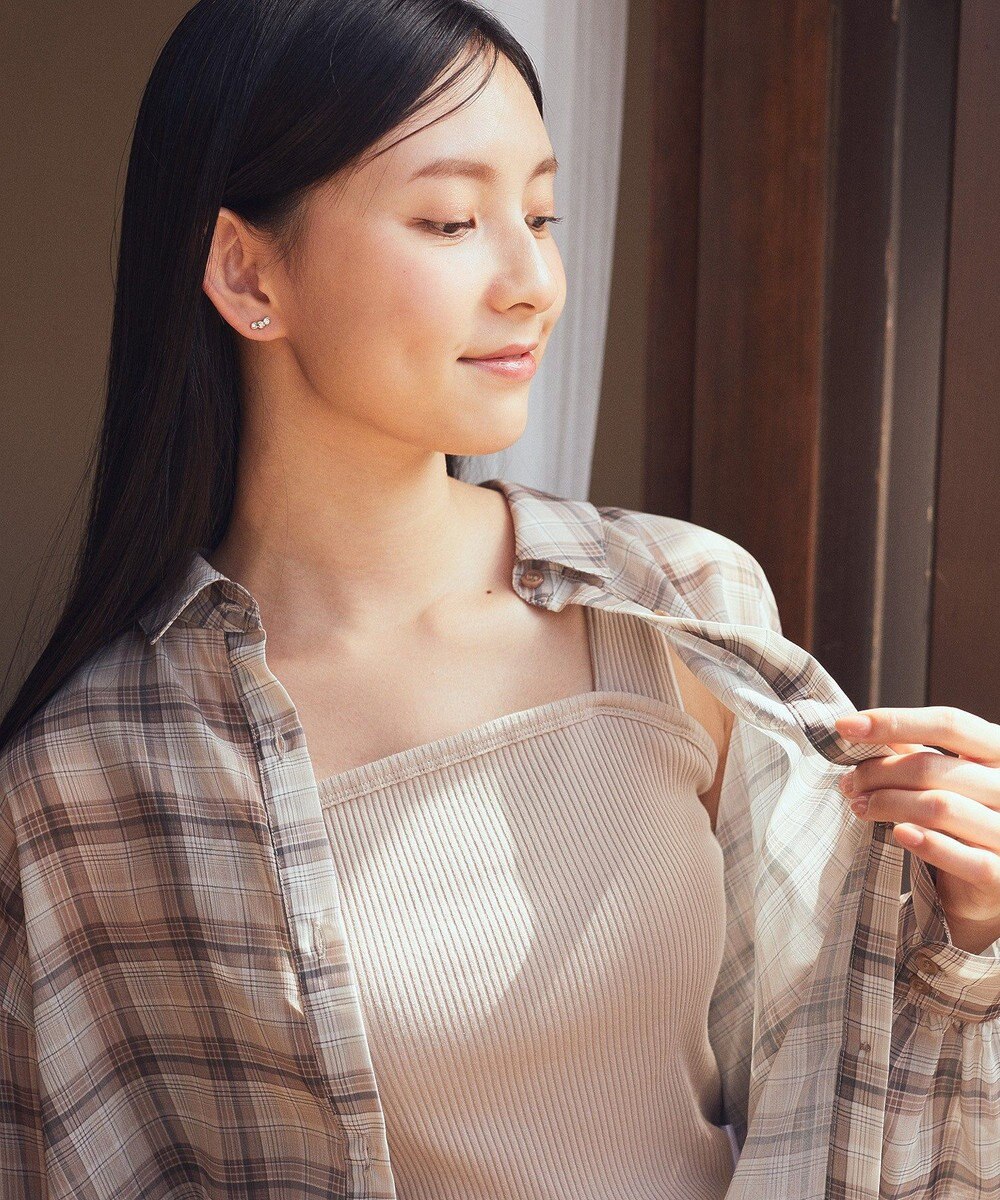 earth music&ecology ワイドストラップキャミソール 