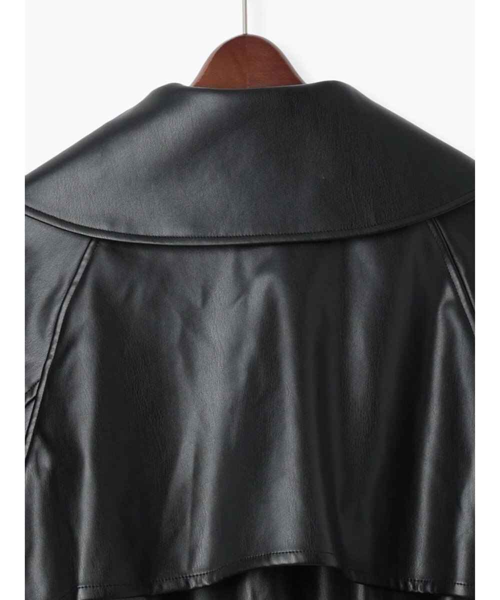 Te chichi レザーショートトレンチコート《2025Autumn catalog vol.2 item》 