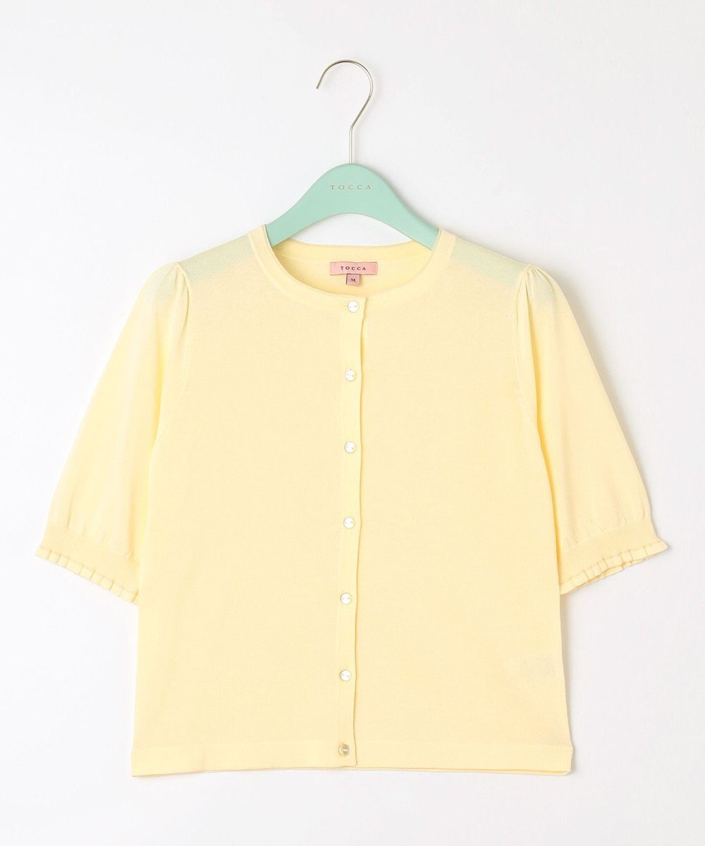 TOCCA 【洗える！】SWAN CREWNECK クルーネック カーディガン 