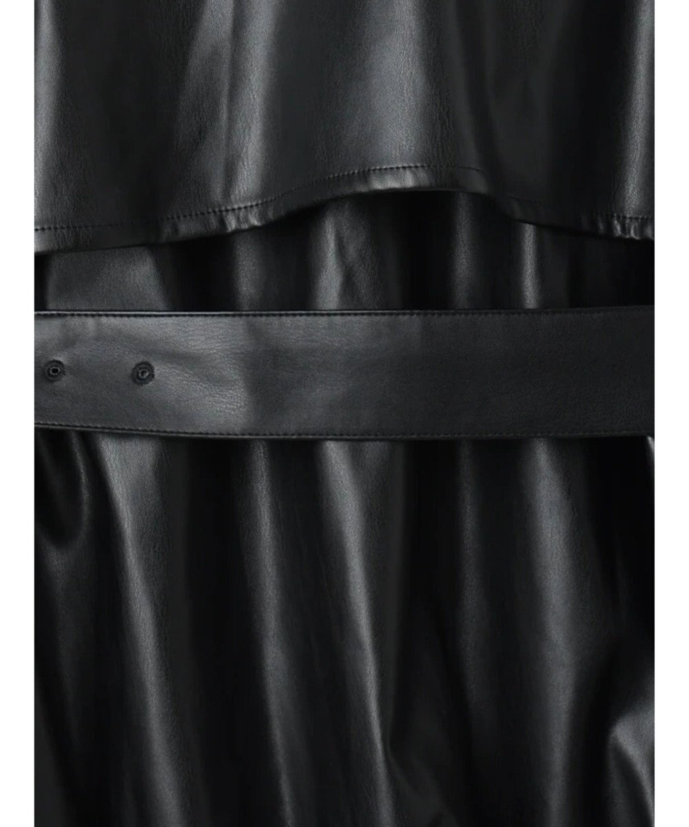 Te chichi レザーショートトレンチコート《2025Autumn catalog vol.2 item》 