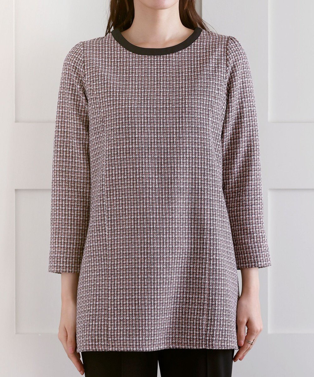 Tiaclasse 【洗える】ツイードチュニック 
