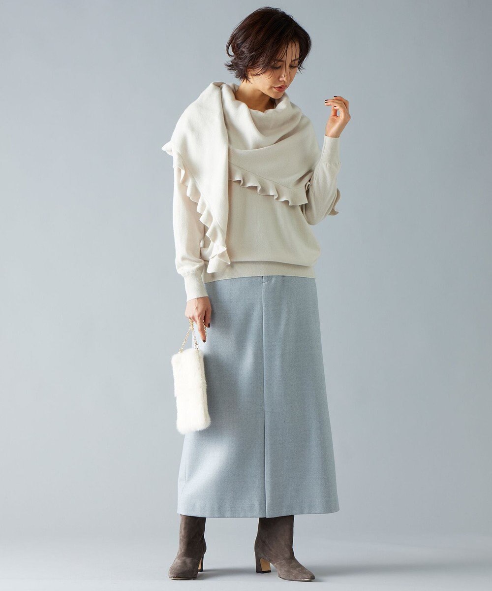 自由区 【カタログ掲載・洗える】ピュアカシミヤ ストール 