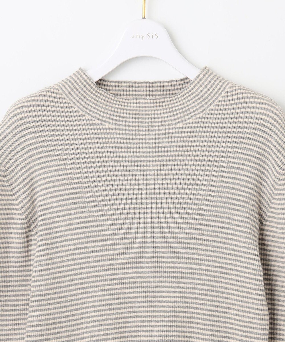 ANY SIS 【洗える】ハイネックインナー ニット 