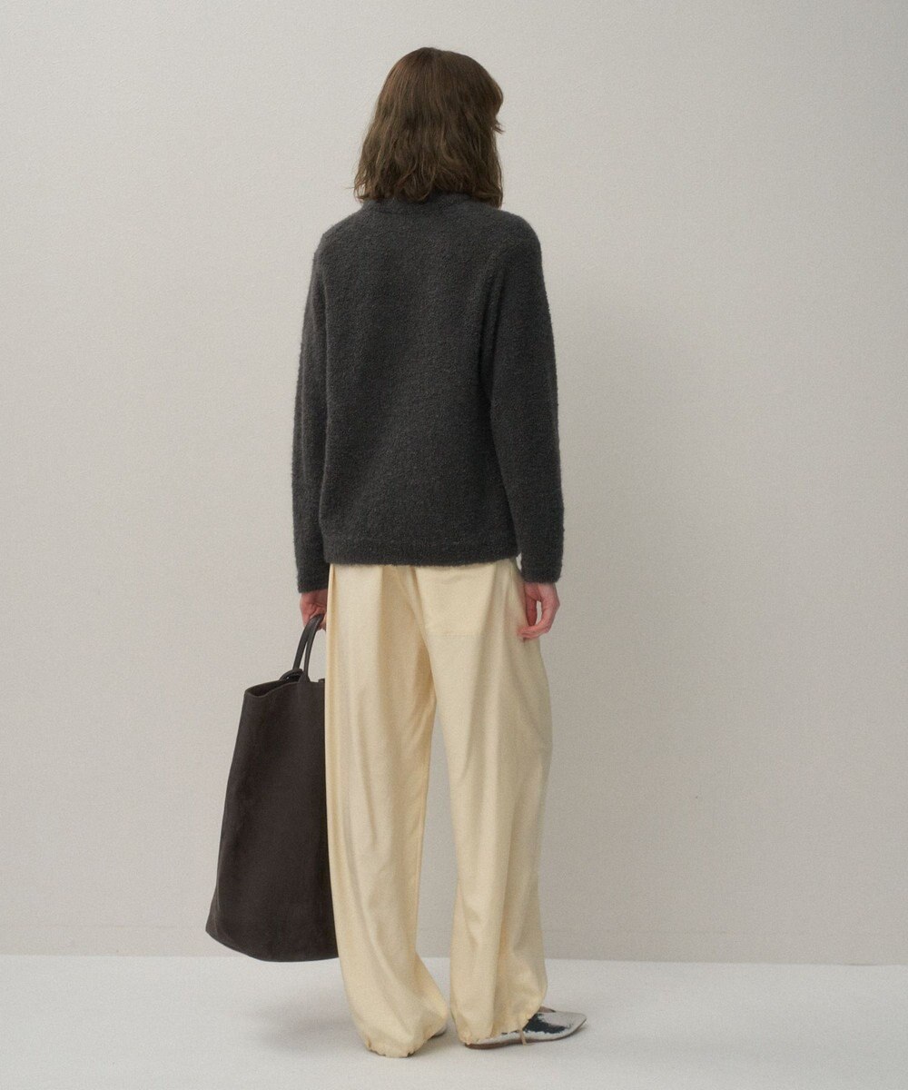 ATON KID MOHAIR LOOP | ハーフジップセーター 