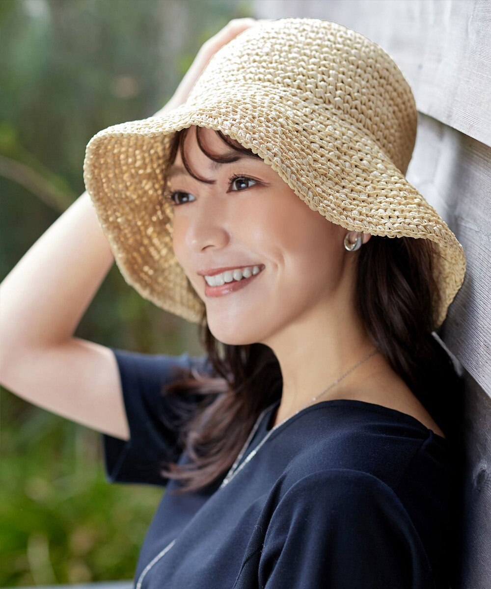 Tiaclasse ペーパーバケットハット 