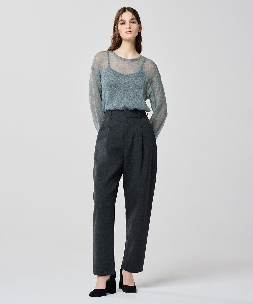 uncrave 【手洗い可】シルキーニット カップ付き キャミソール（uncrave WHITE） 