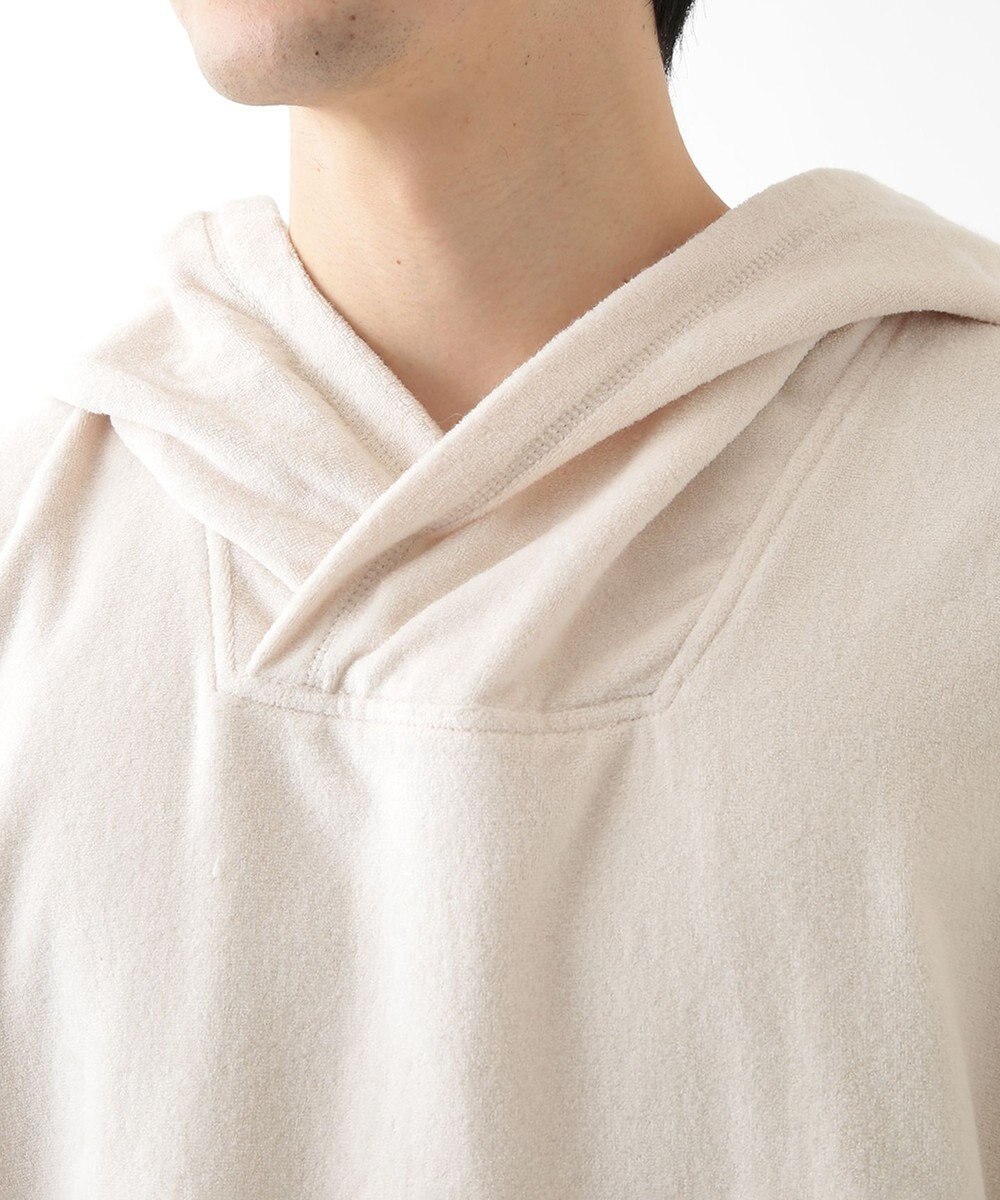 UCHINO エアリータッチ ポケット付サウナポンチョ 