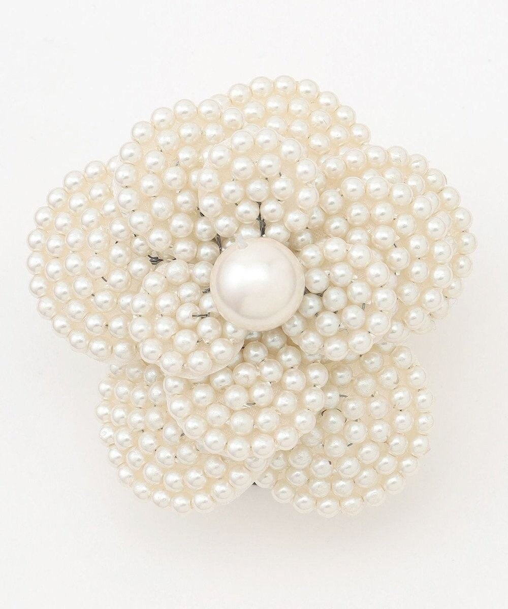 組曲 パールフラワーコサージュ 