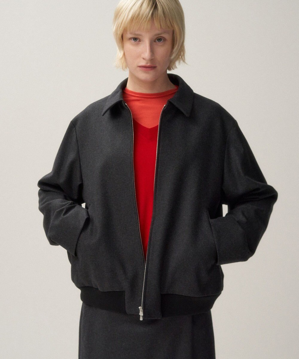 ATON MERINO COLLEGE FLANNEL | フライトジャケット - UNISEX 