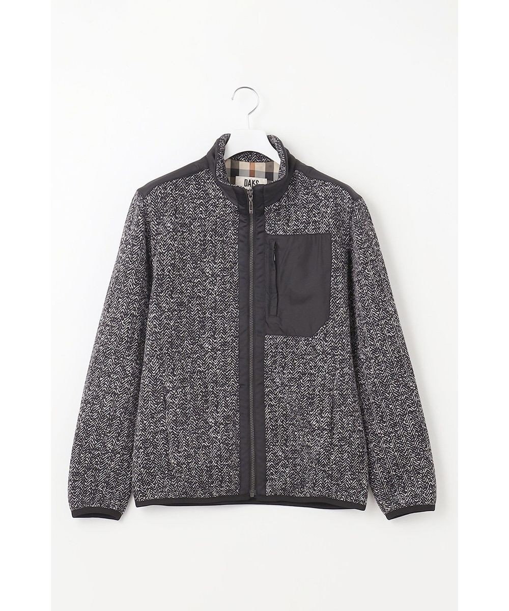 DAKS ツイーディフリース ブルゾン 