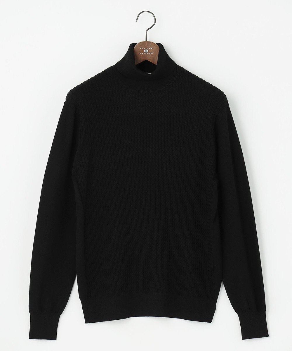 JOSEPH ABBOUD 【キングサイズ・チクチクしない/3シーズン対応/サスティナブル】SNOWY タートルネックセーター 