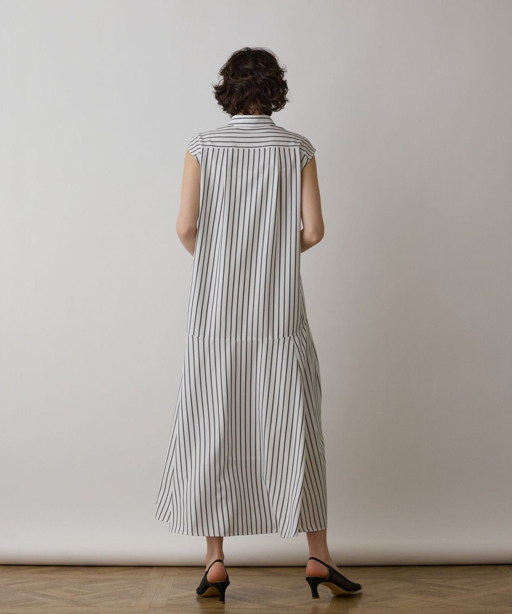 GRACE CONTINENTAL ストライプシャツワンピース 