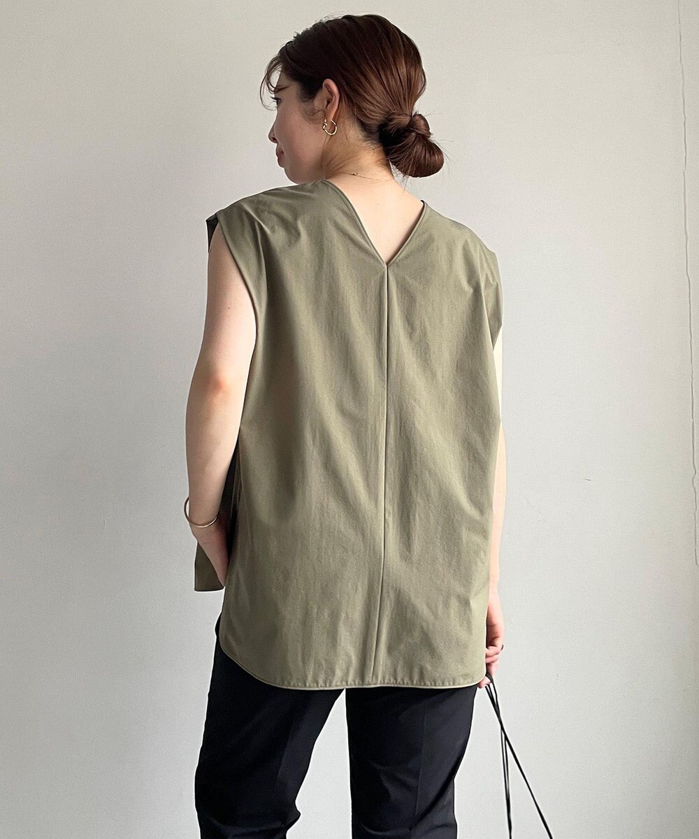 UNFILO FINE MOVE コクーンブラウス 