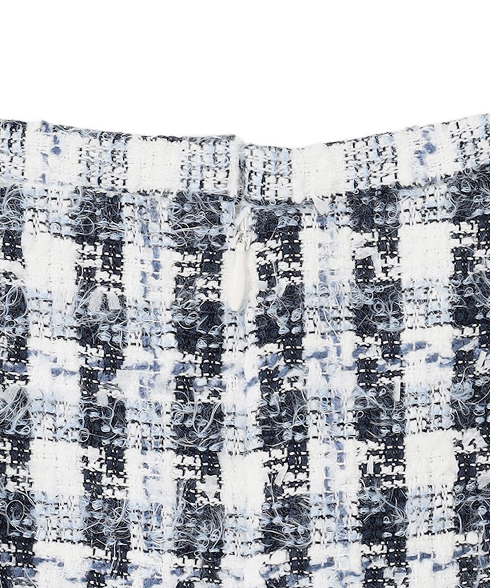 BEIGE， BERYL / ファンシーツイード Iラインスカート 