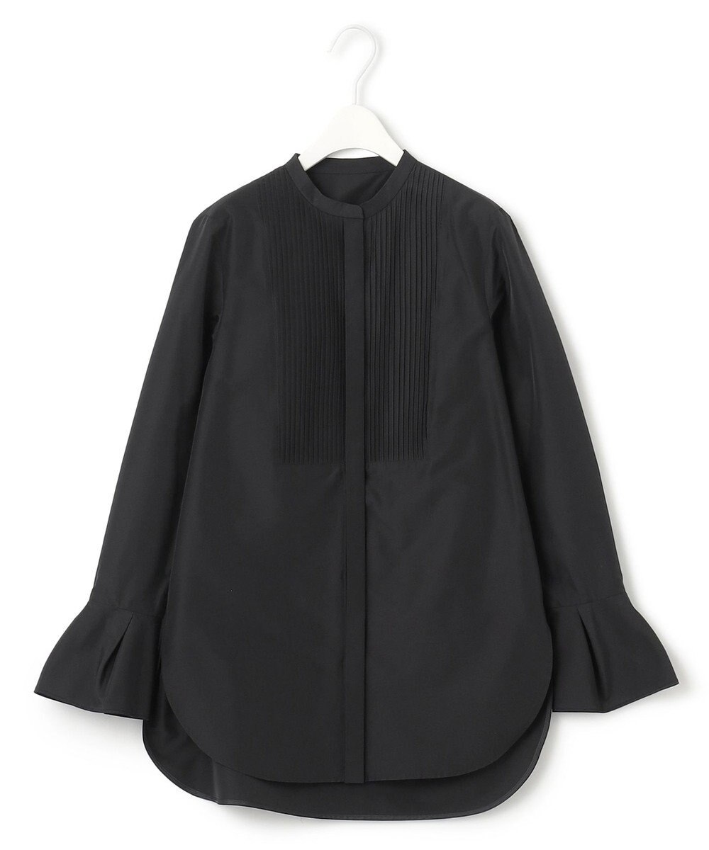 ICB L 【洗える】 トリアセコットンタイプライター シャツブラウス 