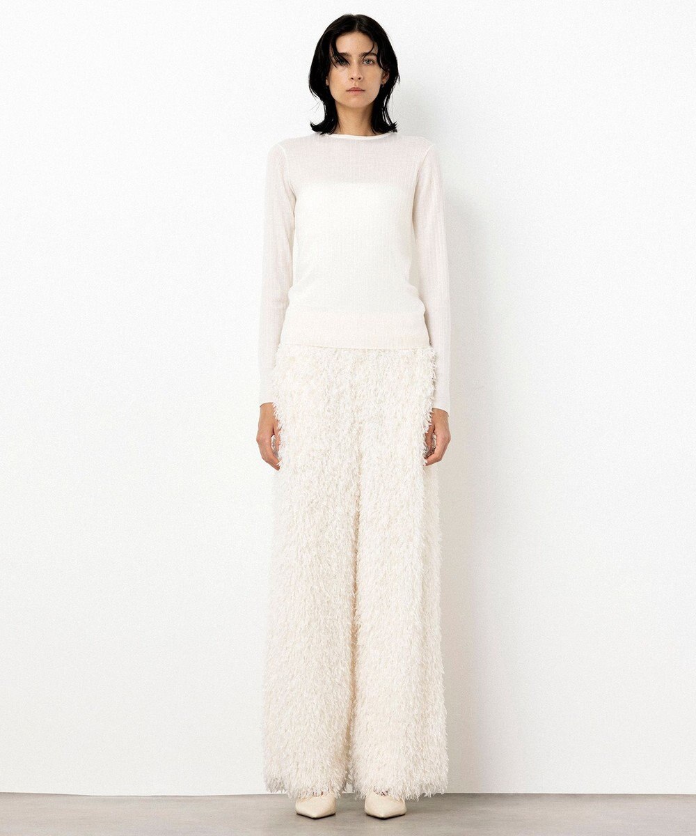 NAVE 【Nave・手洗い可】リュクスウール クルーネックニット 