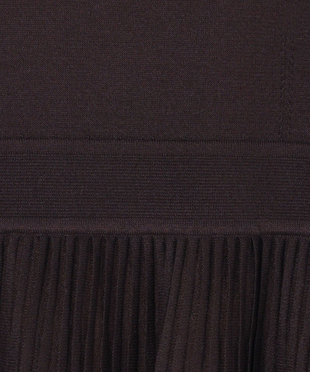 23区 【先行予約】プリーツニット ワンピース 