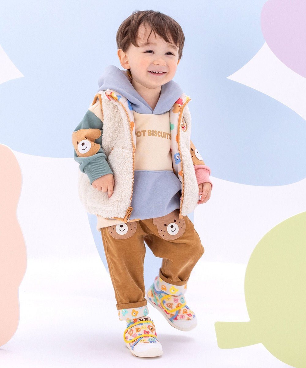 MIKI HOUSE HOT BISCUITS 【80-120cm】【NEW Color Series】コーデュロイ素材 パンツ 