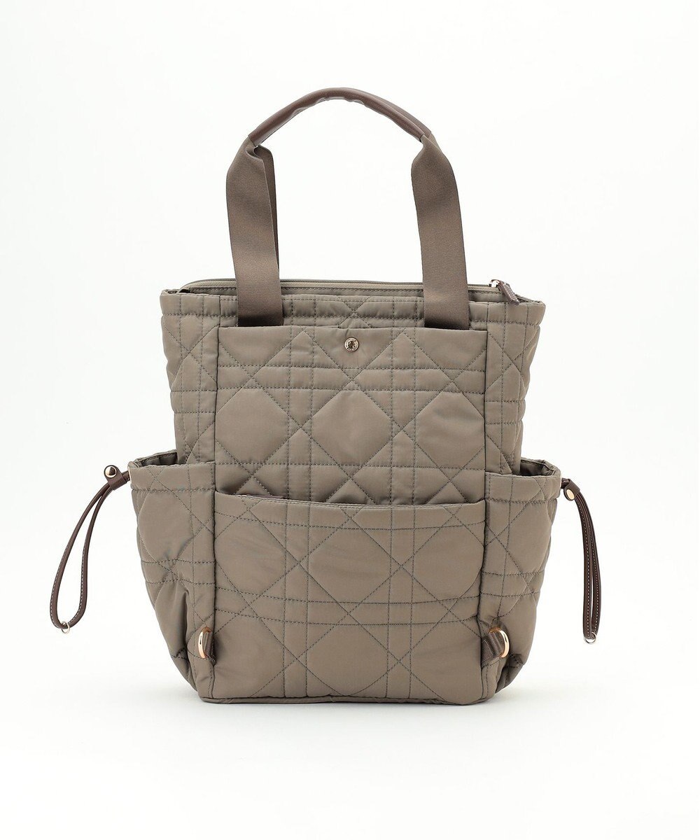 LA BAGAGERIE グリッドキルティングリュック 